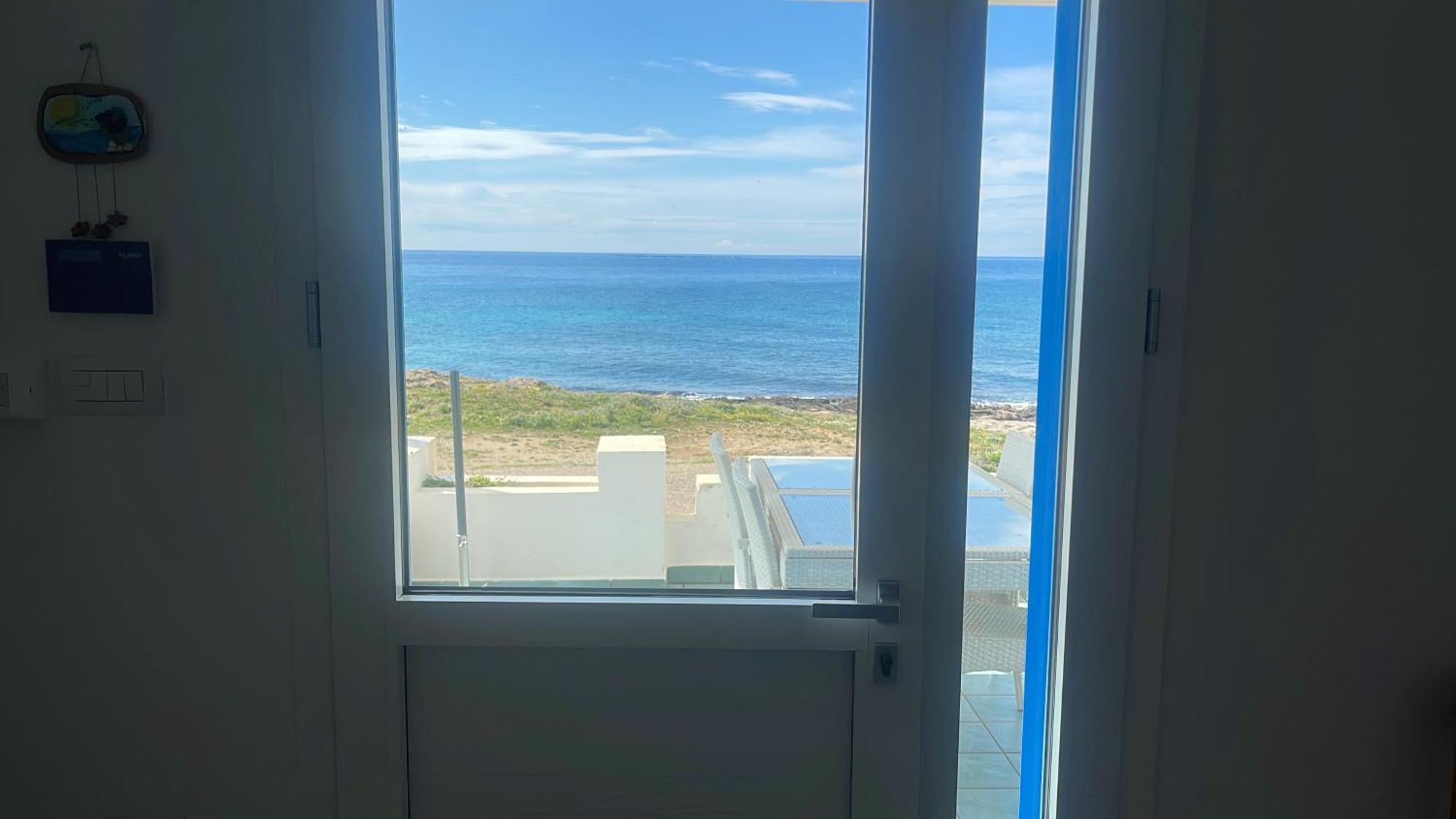 فيلا Casa Direttamente Sul Mare مارينا دي مانكافيسا المظهر الخارجي الصورة